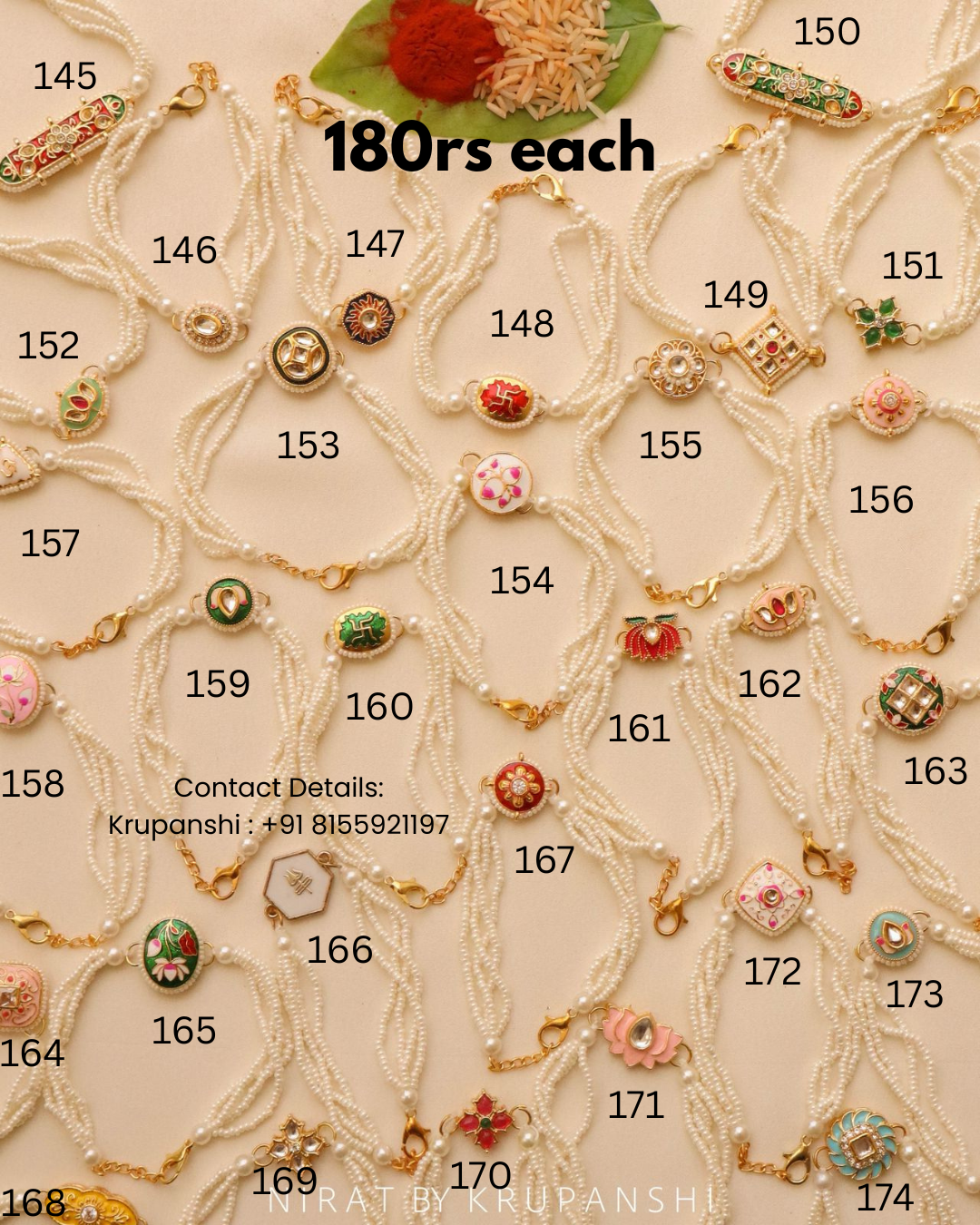 Chandni Rakhi / Bracelet