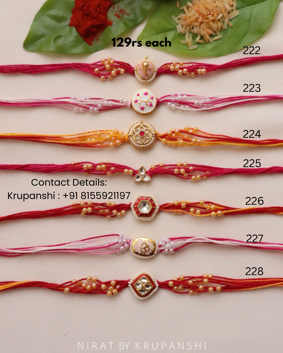 Phool Sutra Rakhi