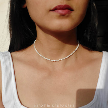 Rice Pearl Necklace