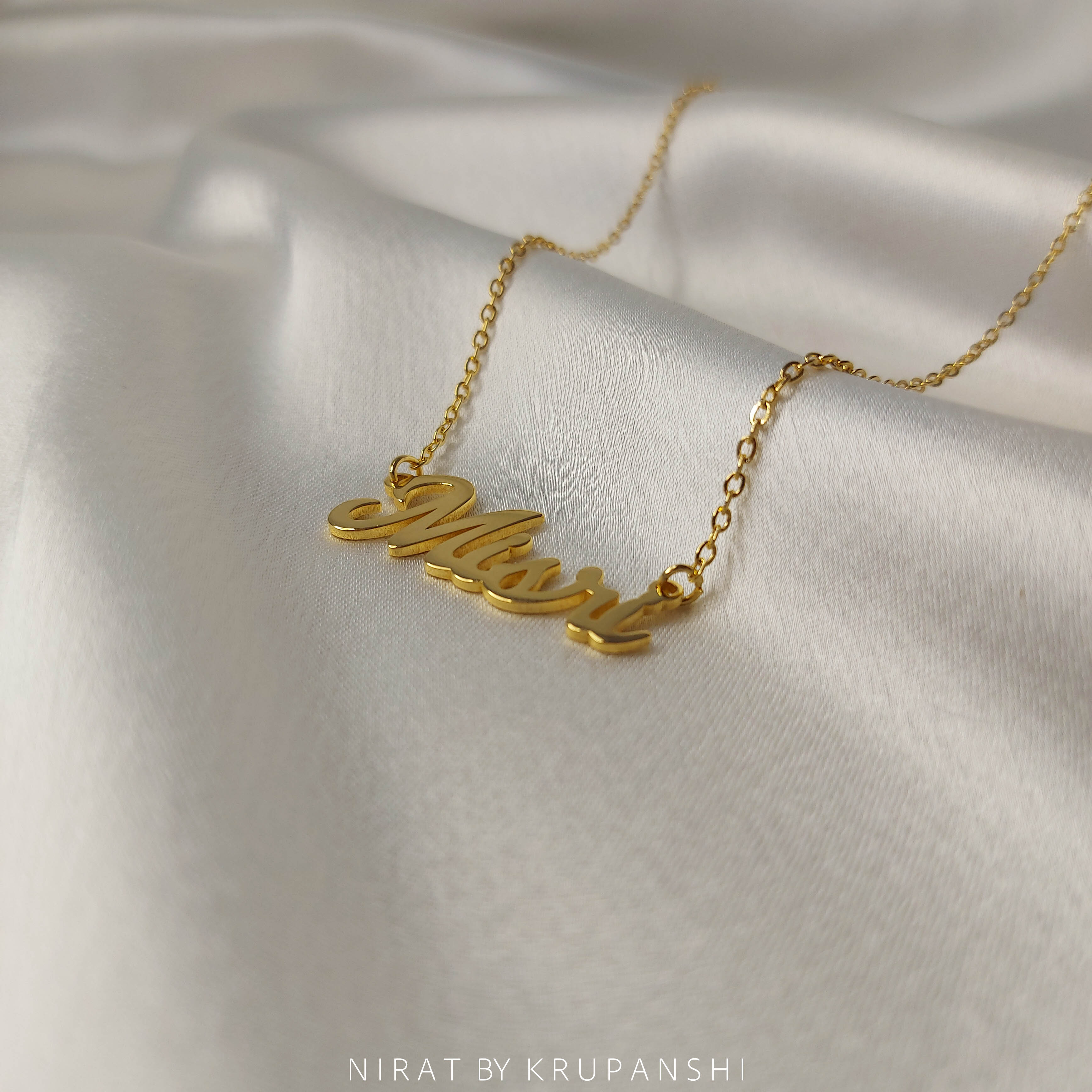 Name Pendant - Bold Font
