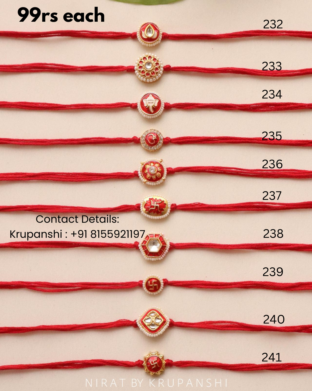 Shakti Sutra Rakhi