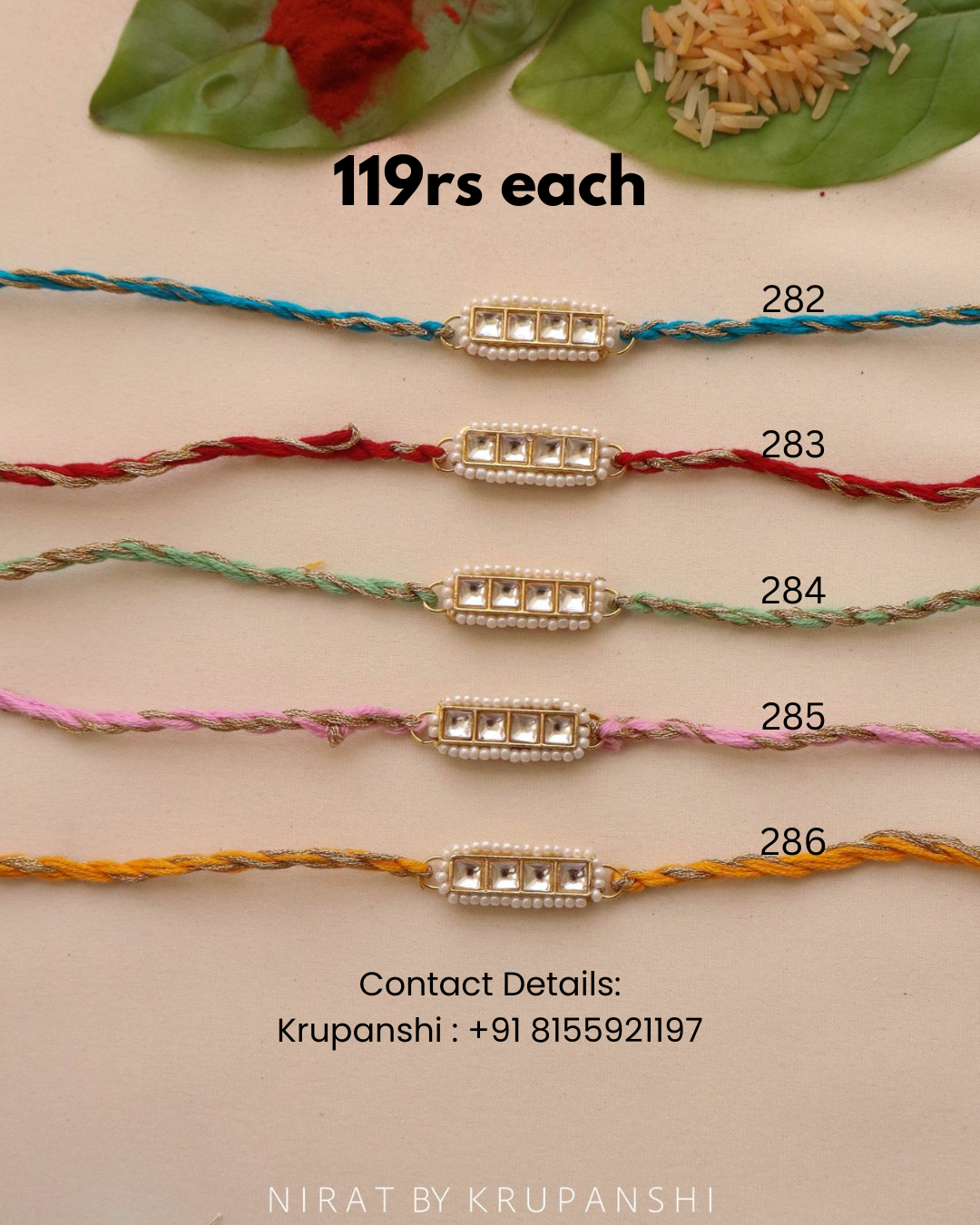 Rangavli Rakhi