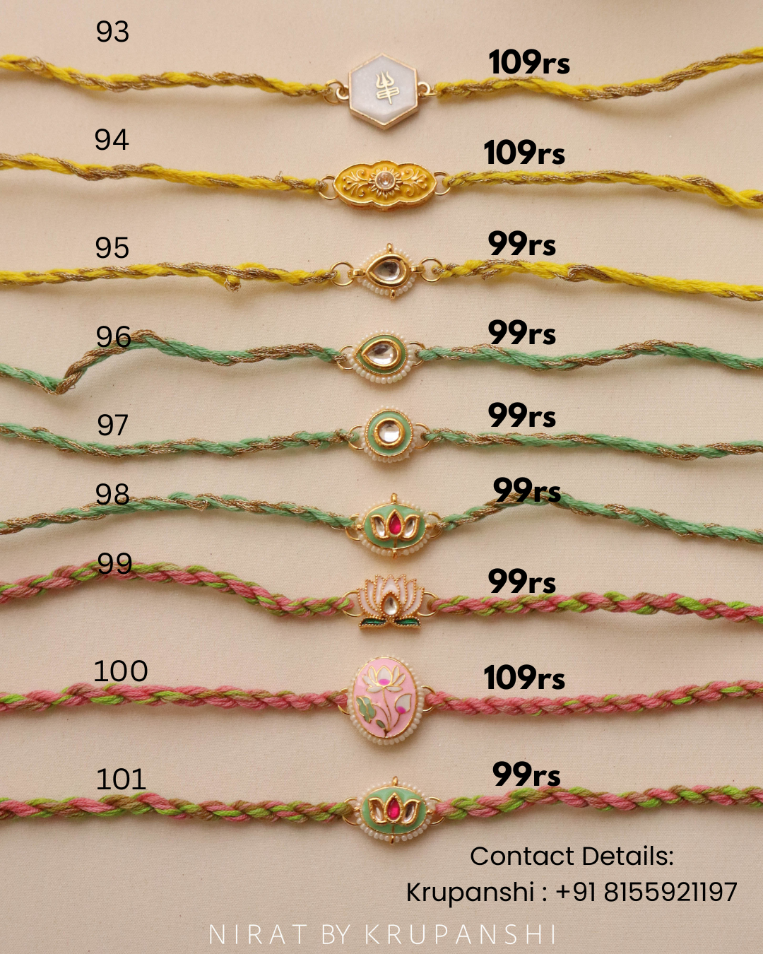 Bloom & Bond Rakhi