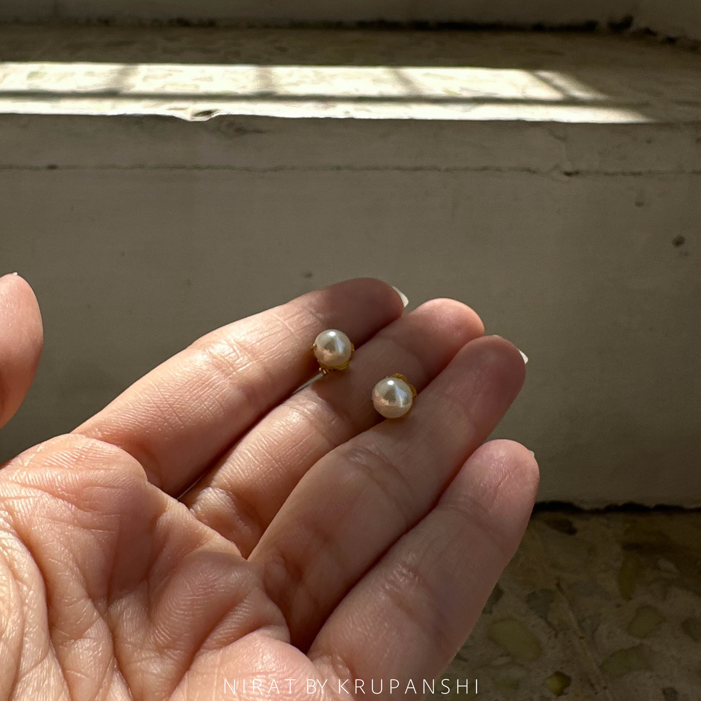 Pearl Choker with Earring