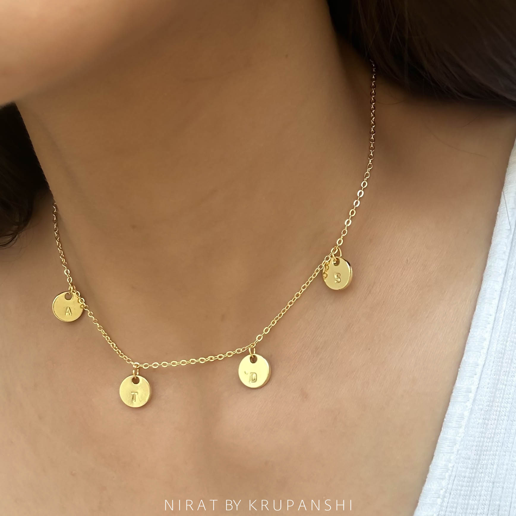 Stamp Necklace - Name