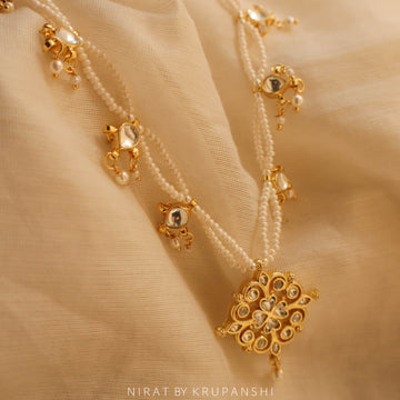 Golden Kundan Necklace