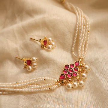 Kusum - Rani Choker with Stud