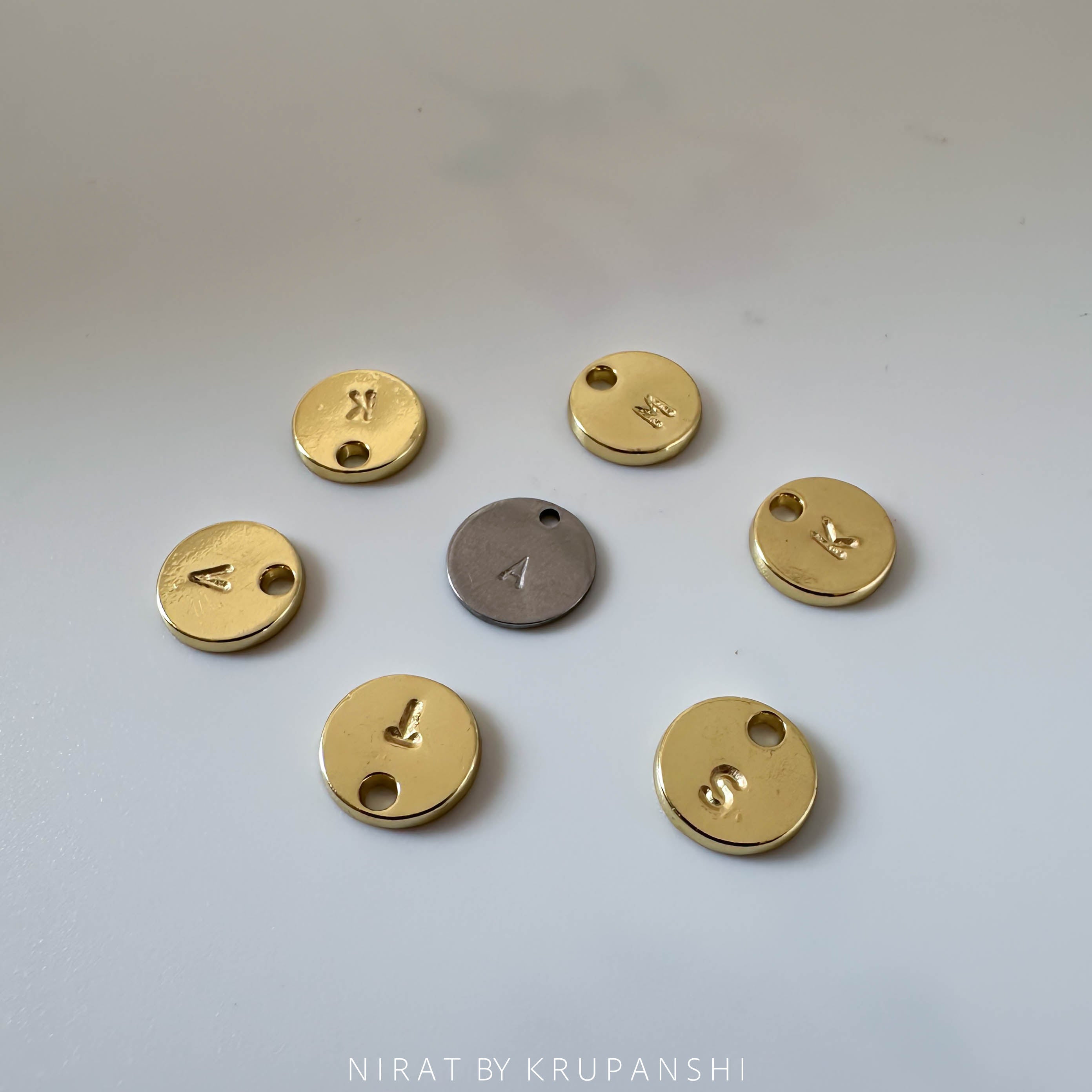 Initial Stamp Bracelet