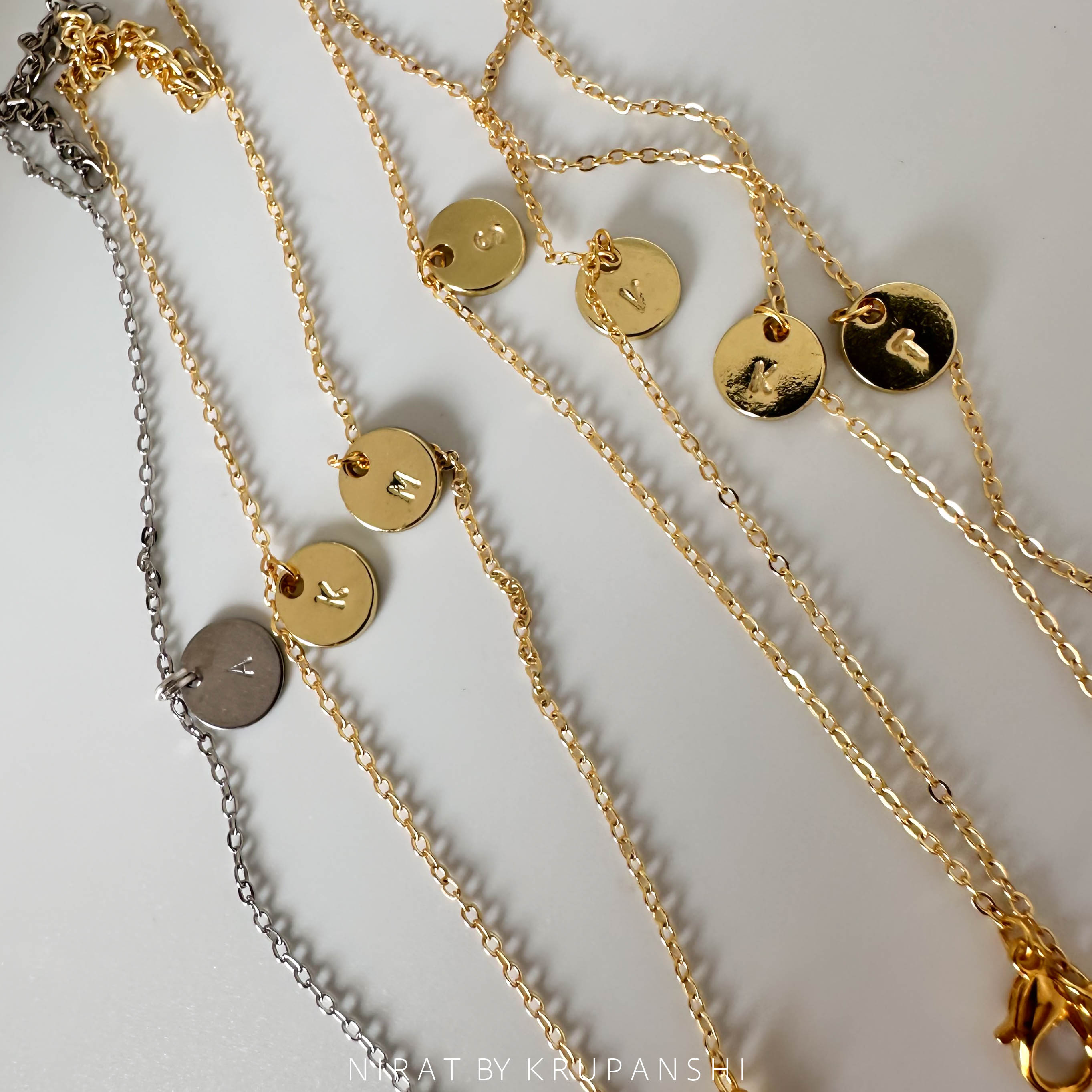 Initial Stamp Bracelet