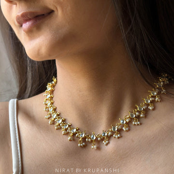 Gulzari Guchha-Jhumki Necklace