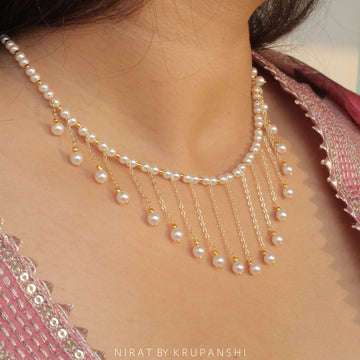 Jhalari Pearl Necklace