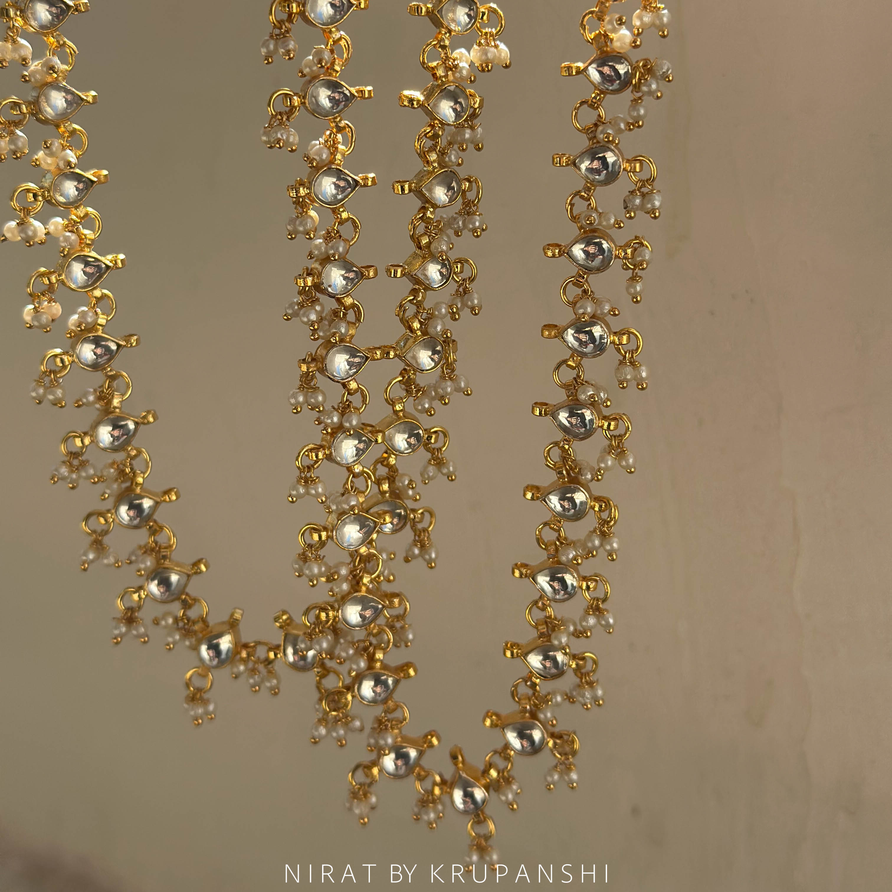 Gulzari Guchha-Jhumki Necklace