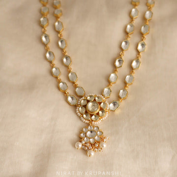 Suraj Mukhi - Designer Kundan Necklace