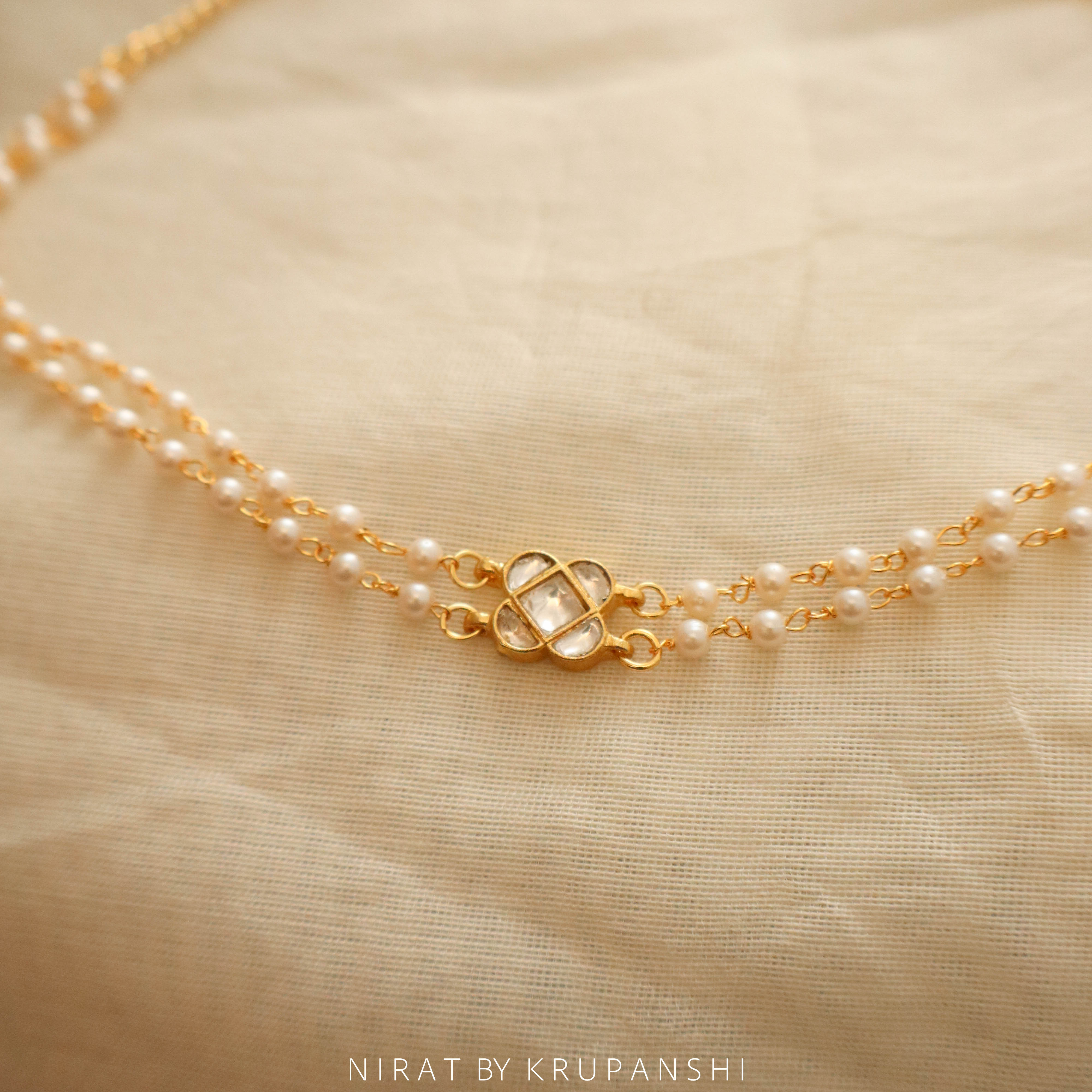 Kundan Cube Choker