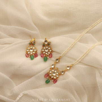 Phulwari Necklace with Earring
