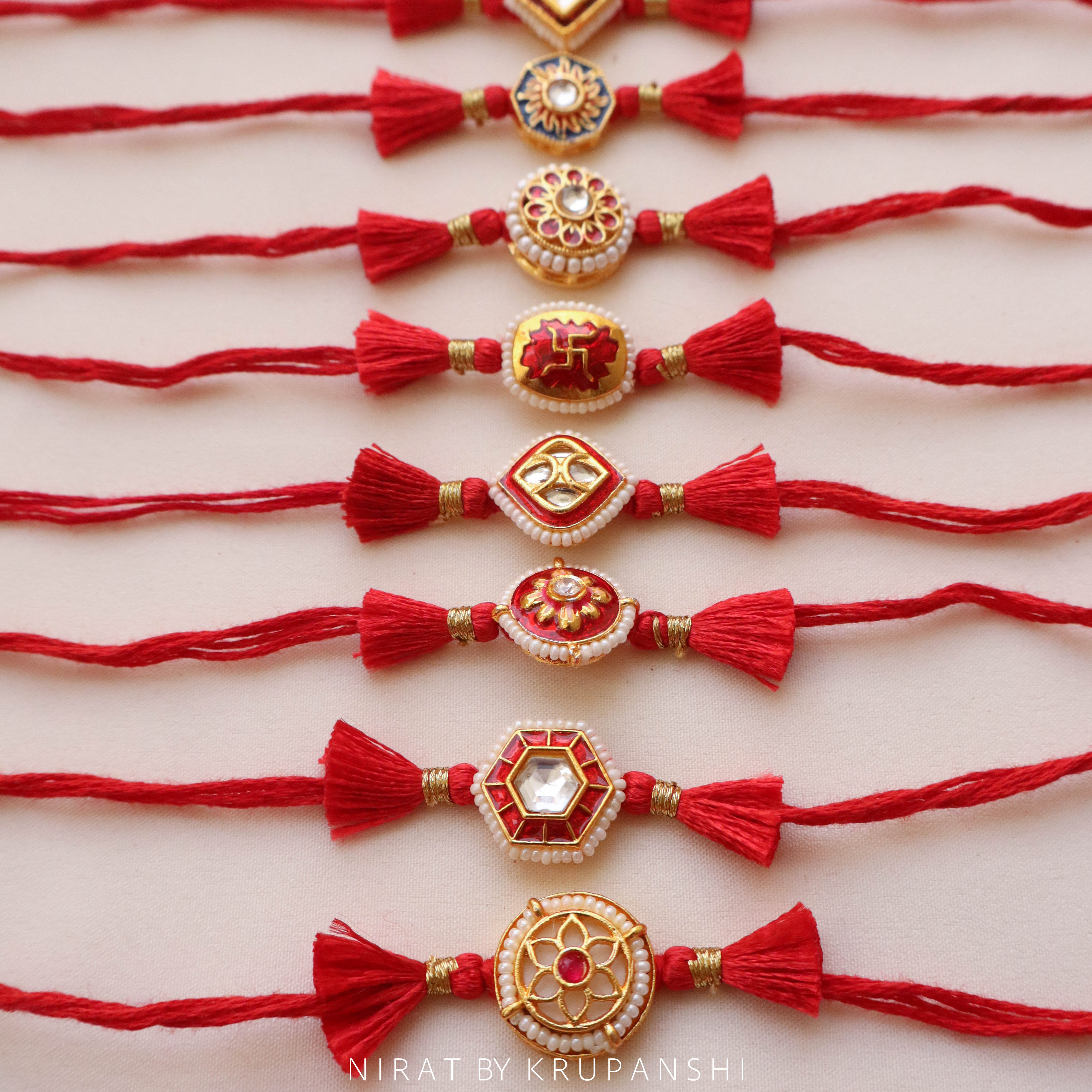 Jhalar Red Rakhi