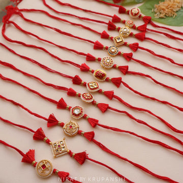Jhalar Red Rakhi