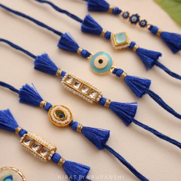 Jhalar Blue Rakhi