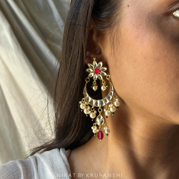 Kashish - Kundan Earring