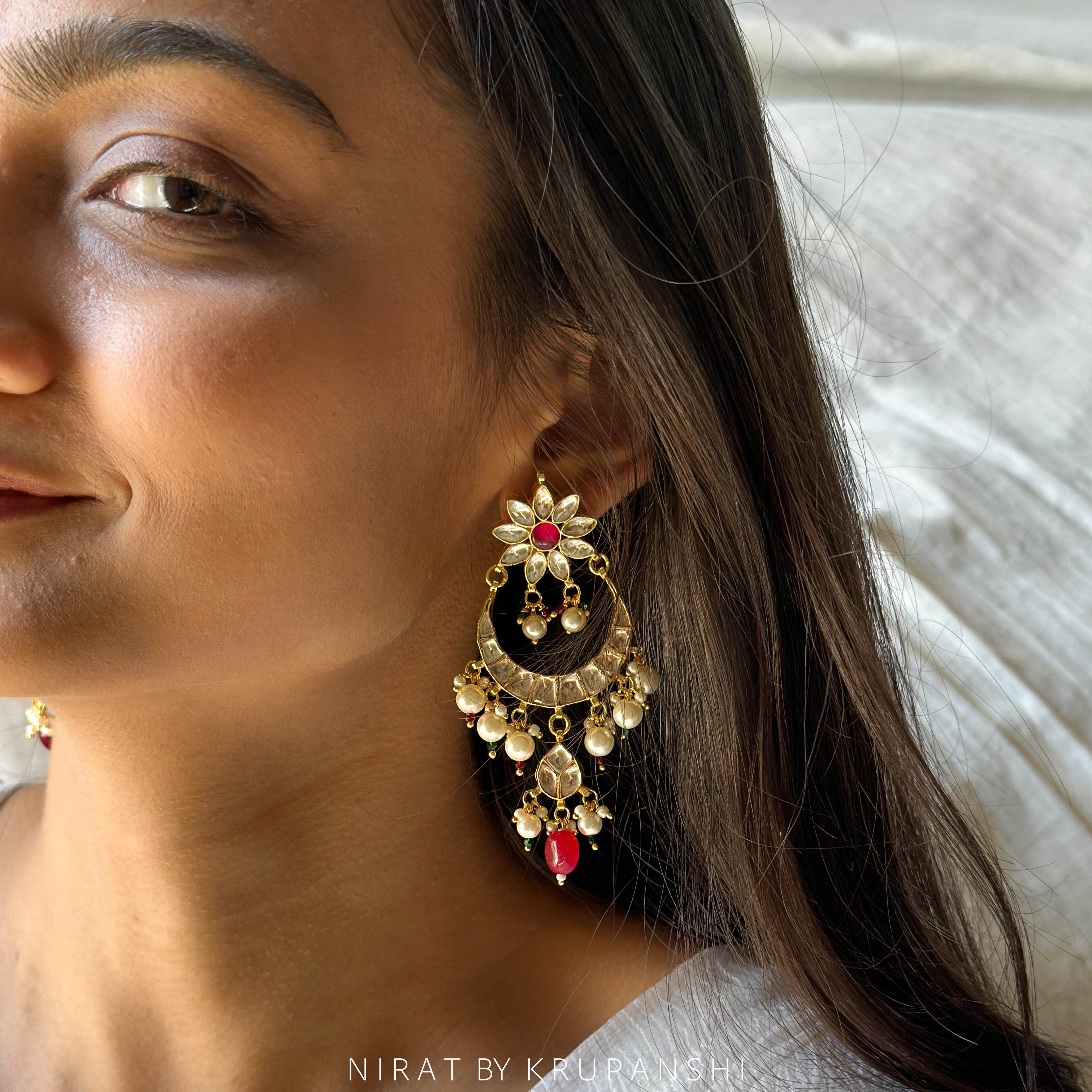 Kashish - Kundan Earring