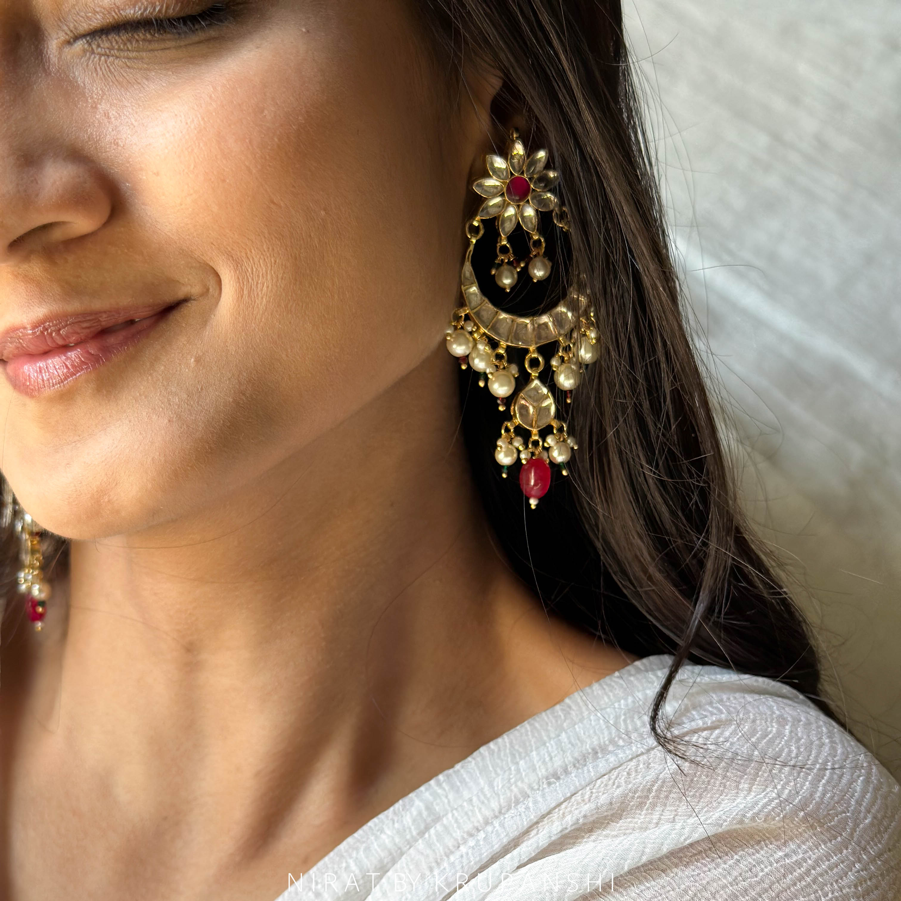 Kashish - Kundan Earring