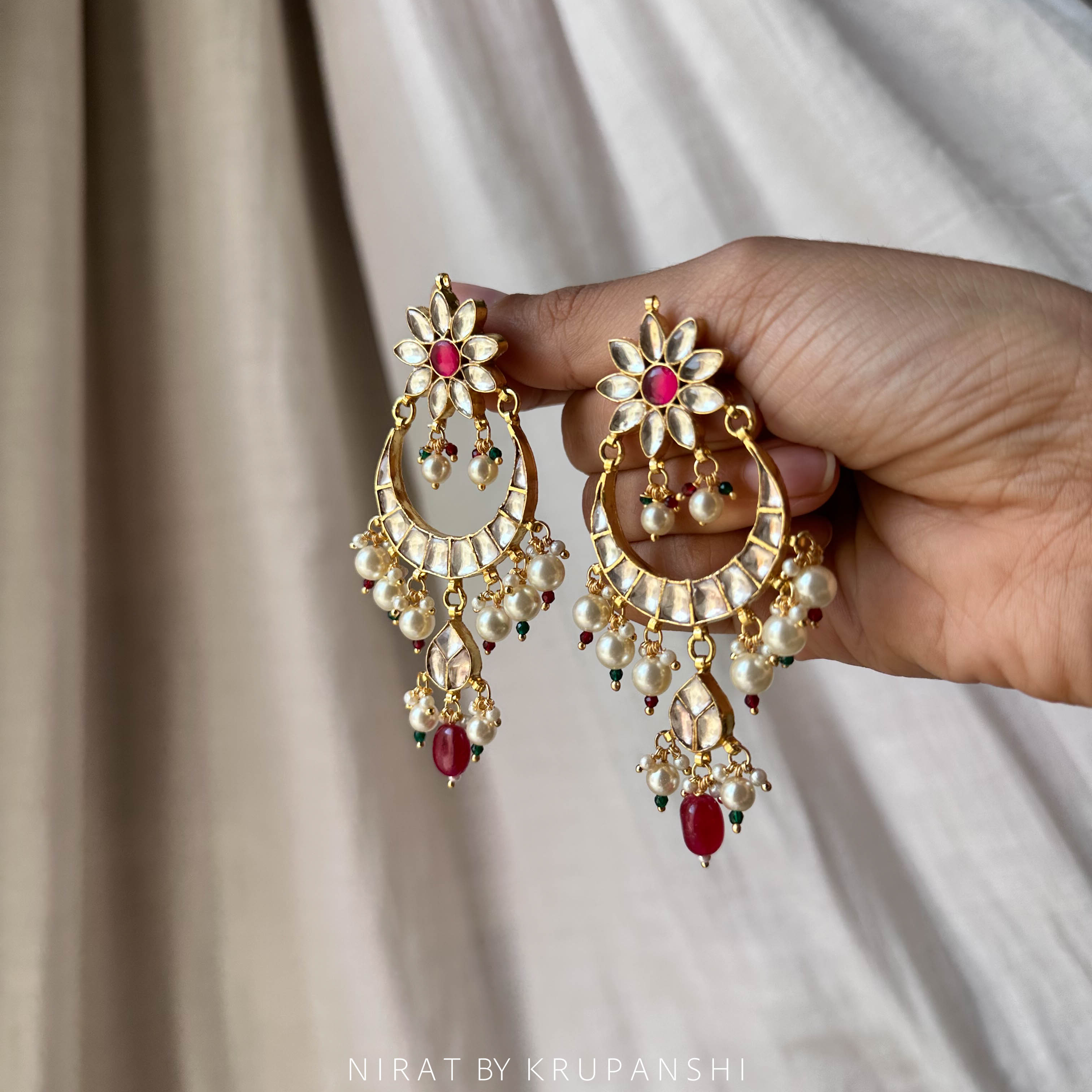Kashish - Kundan Earring