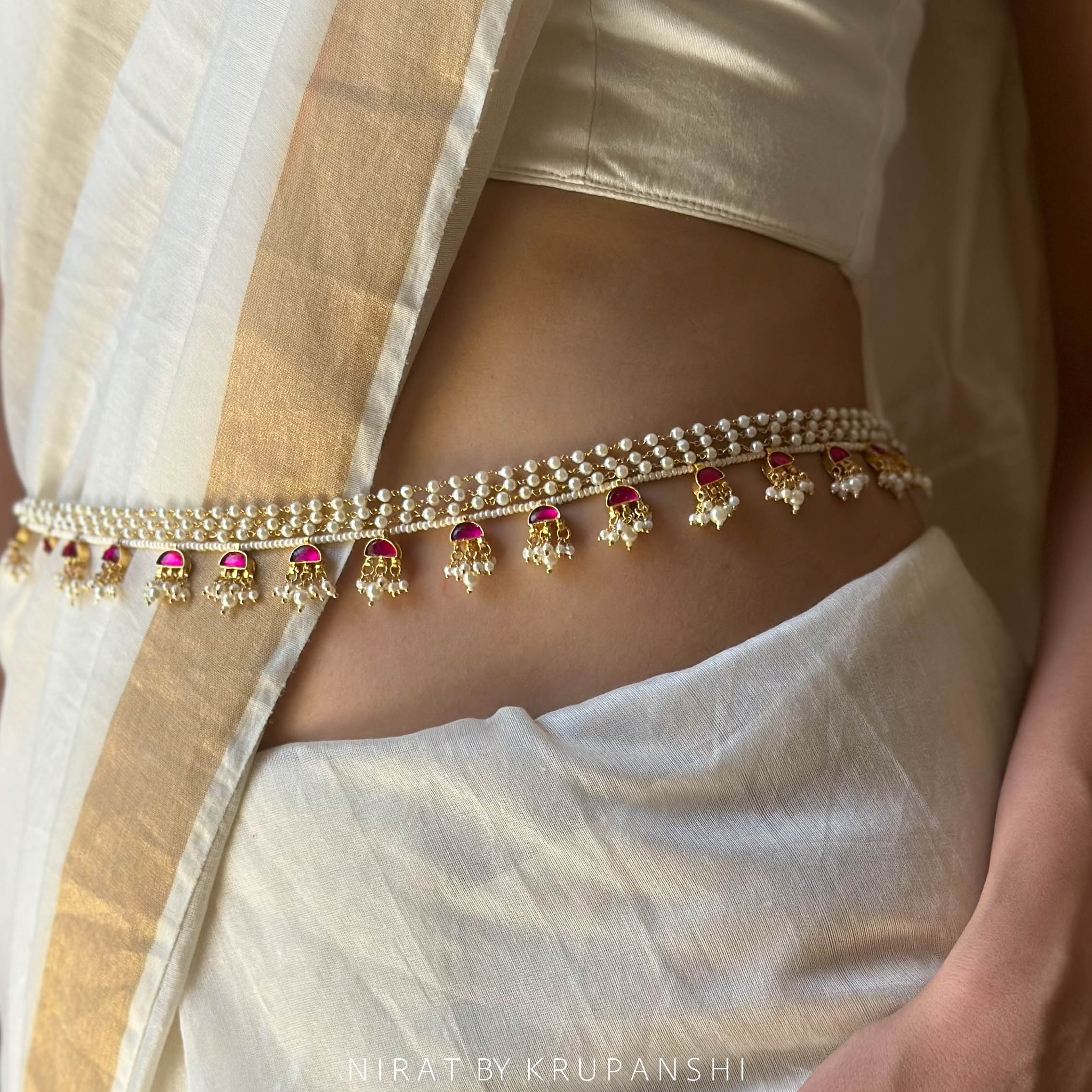 Raani Kundan Waistchain