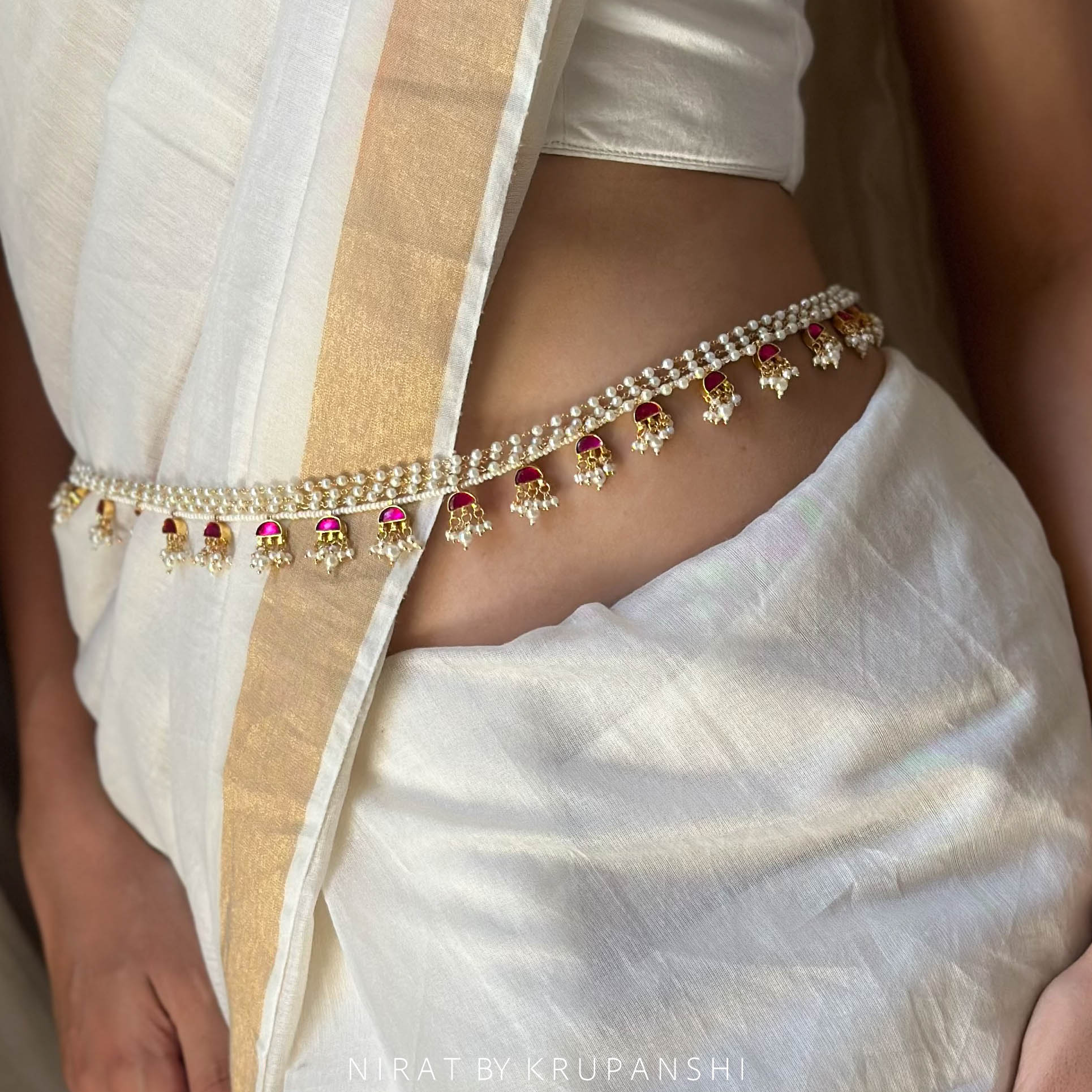 Raani Kundan Waistchain