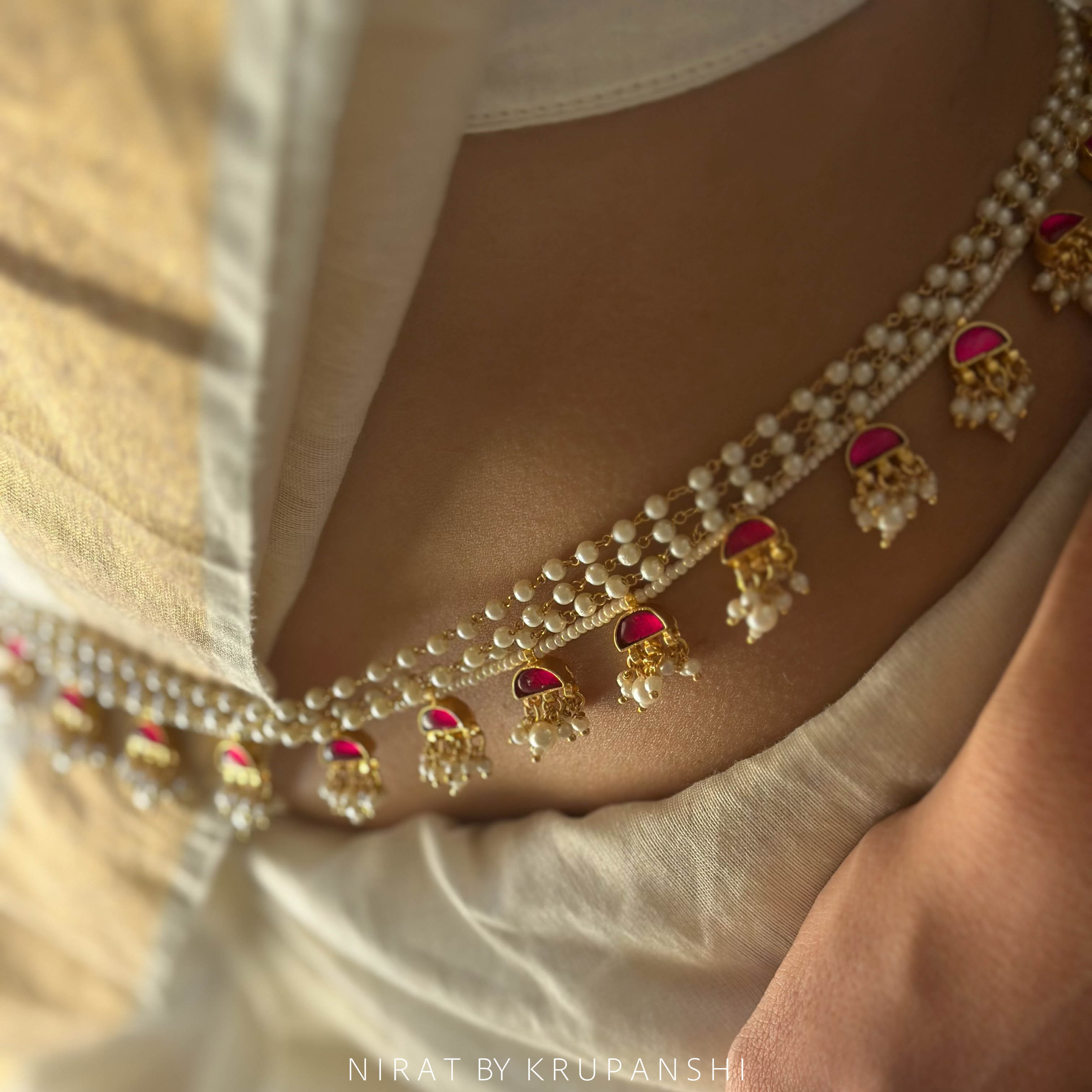 Raani Kundan Waistchain